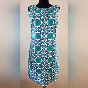 NWOT VINEYARD VINES Size 6 Sand Dollar & Sea Shells Lined Sleeveless Dress